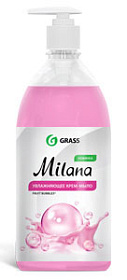 Крем-мыло жидкое GRASS Milana Fruit bubbles 1л