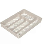 Лоток для столовых приборов 34х25.5х4.5 см, в асс, Полимербыт, 4 316 400