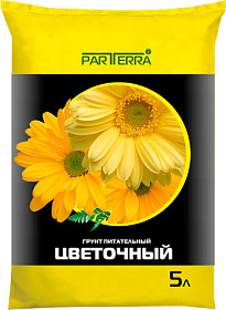 Садовый грунт Цветочный 5л