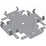 Соединитель одноуровневый для ПП 60х27
