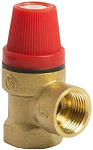 Клапан предохранительный автоматический 1/2" вн/вн 3,0 бар