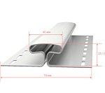 Соединительный Н профиль ТН жасмин 3м