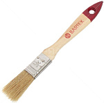 Кисть плоская BARTEX Любитель 3/4" (20мм) дер. ручка 