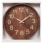 Часы настенные 30х5см стекло YO59