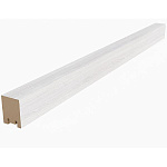 Панель стеновая интерьерная одиночная реечная Абсолют Дуб Арктик 2800х30х20мм