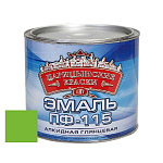 Эмаль салатная ПФ 115  0,4 кг.
