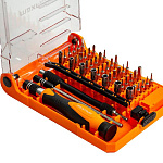 Набор бит и головок для точных работ с рукояткой MAXPILER MXTP-45-SET (45 шт, 2 адаптера, кейс)