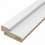 Брус дверной Эмалит белый 2070х70х32 телескоп с уплотнителем Экошпон