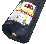 Укрывной материал АгроСпанбонд+  Мульча (пл.60гр/м2) 1,6м (300 м.п.) черный