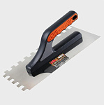 Гладилка DECOR 3К, 480х130мм, нерж., зуб 14х14мм, 0,7мм