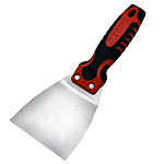 Шпатель-скребок DECOR 80мм, 0,7мм, конич. резьба