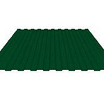 Профнастил С 8 1200(1150)х3000 мм. зеленый мох RAL6005