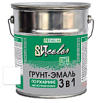 Грунт-эмаль по ржавчине 3 в 1 белая ВИТ color  5 кг.