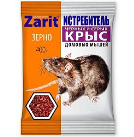 Яд.хим. Истрибитель ЗООКУМАРИН+ зерно 400г 