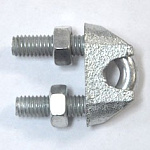 Зажим для стальных канатов, оцинк. 8мм 