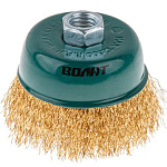 Щетка метал. д/УШМ 65мм чашка, гофр. ВОЛАТ