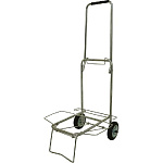 Тележка ВМС-11LS хромированная, металлич. колеса, 40кг