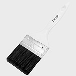 Кисть плоская PROFI для грунта 25х15мм, черная синтет. щетина, пласт. ручка 