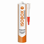Герметик силиконовый ISOBOX санитарный белый, 260мл