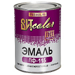 Эмаль вишня ПФ 115 ГОСТ ВИТ color  0,8 кг.
