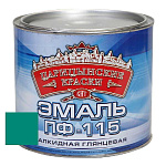 Эмаль морская волна ПФ 115  1,8 кг.