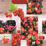 Клеенка столовая 1,4х20м. Сильвано ПВХ FUSION 8662 на неткан. основе