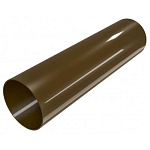 Труба 3м ТехноНИКОЛЬ ПВХ, коричневый 