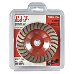 Чашка алмазная шлифовальная турбо P.I.T. 125x22,2мм (APLS19-125C)