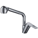 Смеситель д/кухни LEDEME шар. 40 с выдвижной лейкой