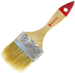Кисть плоская BARTEX Стандарт 3" (75мм) дер. ручка 