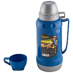 Термос ACQUA 1.8л (2 чашки) в пластик. корпусе со стеклянной колбой