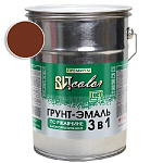 Грунт-эмаль по ржавчине 3 в 1 кр.-кор. ВИТ color/ВИТ колор  5 кг.
