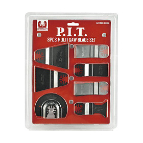 Набор насадок для реноваторов (МФИ) P.I.T. 8шт (ACTW08-008A)