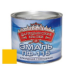 Эмаль желтая ПФ 115  0,4 кг