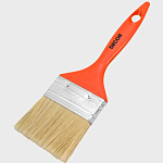 Кисть плоская PROFI универсальная 75х15мм, светлая смеш. щетина, пласт. ручка 