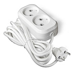 Удлинитель 2х3м. б/з ПВС 2х0,75 (Союз 481S-1203) 2,2кВт