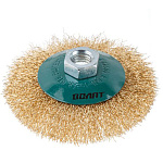 Щетка дисковая гофр. 100мм/М14 ВОЛАТ