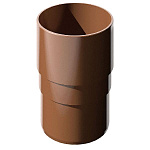 Муфта трубы ТехноНИКОЛЬ ПВХ, коричневый 