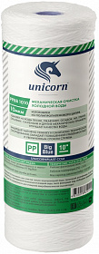 Картридж механический из полипропиленового шнура 10" ВВ, 10 мкм UNICORN 