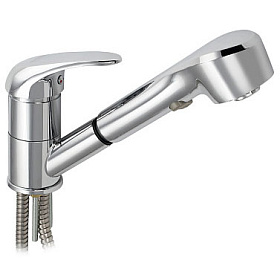 Смеситель кухонный BRIMIX вытяжной шаровый корпус 40мм