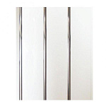 Панель ПВХ  потолочная (хром) 3-х секц. 3000*240 мм