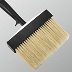 Кисть ракля 50х150мм, светлая щетина, пластик. ручка 