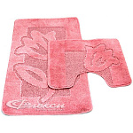 Набор ковриков д/ванной Zalel 55х85 розовый (2пр.)