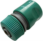 Соединитель 3/4" пластм автостоп USPEХ