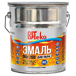 Эмаль д/пола золотистая ПФ 266 ВИТЕКО  5 кг.