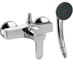 Смеситель в душ BRIMIX шаровый, из высокопрочного пласт.  АБС, хромированный