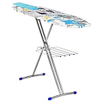 Доска гладильная "НИКА 7" (1225х380) подрукавник, подст. под утюг, удл.