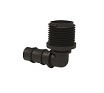 Колено с наружной резьбой 1/2х16 на капельную трубку