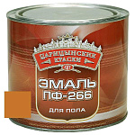 Эмаль д/пола желто-кор. ПФ 266   1,9 кг.