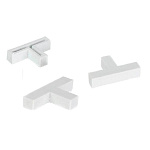 Фиксатор шва 12х12 мм Т-образн DECOR 80 шт/пакет 